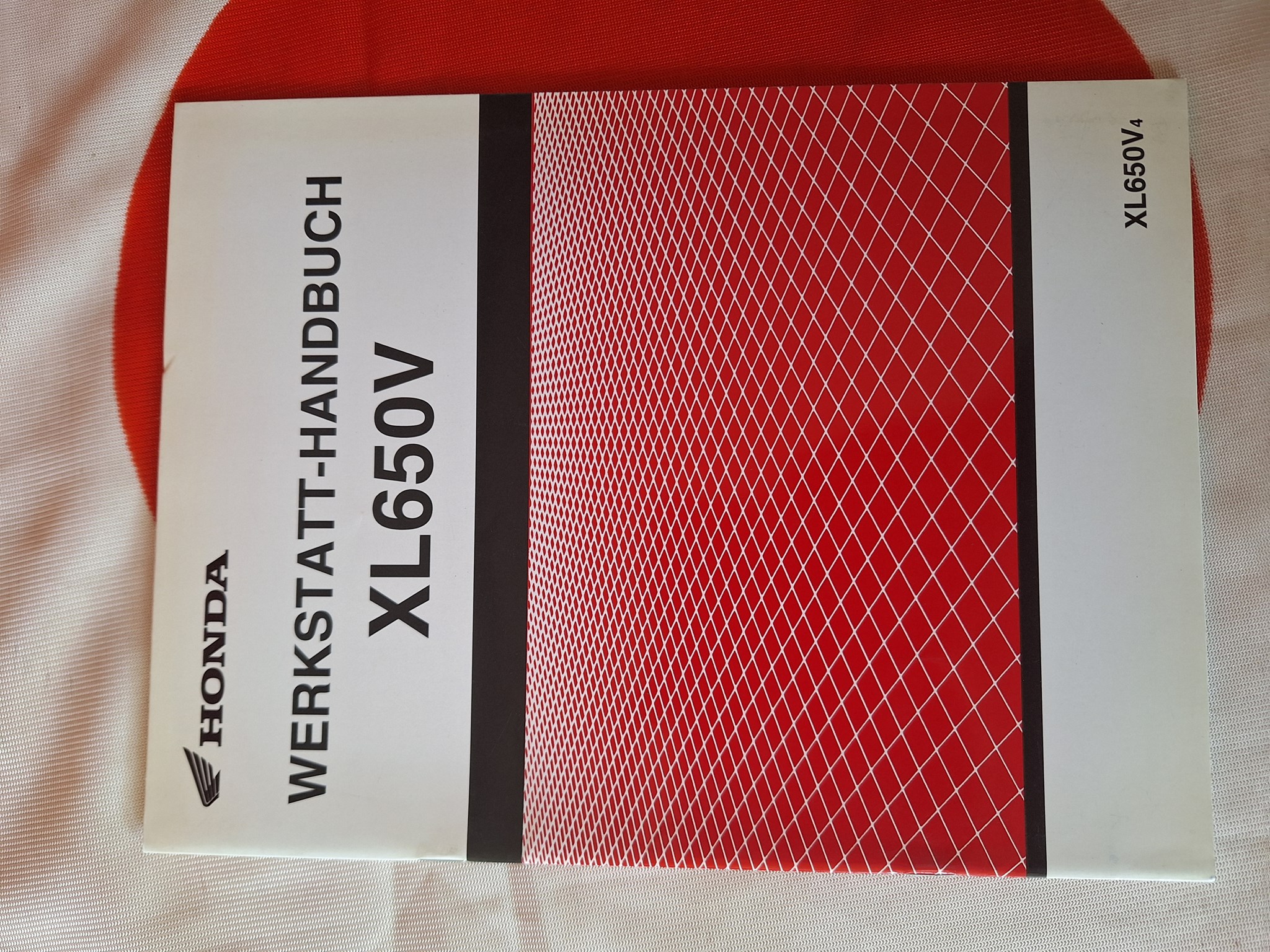 Picture of Werkstatthandbuch Nachtrag Honda  XL650V
